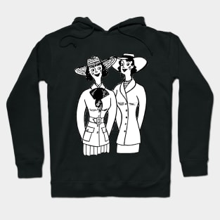 stylish twin sisters Hoodie